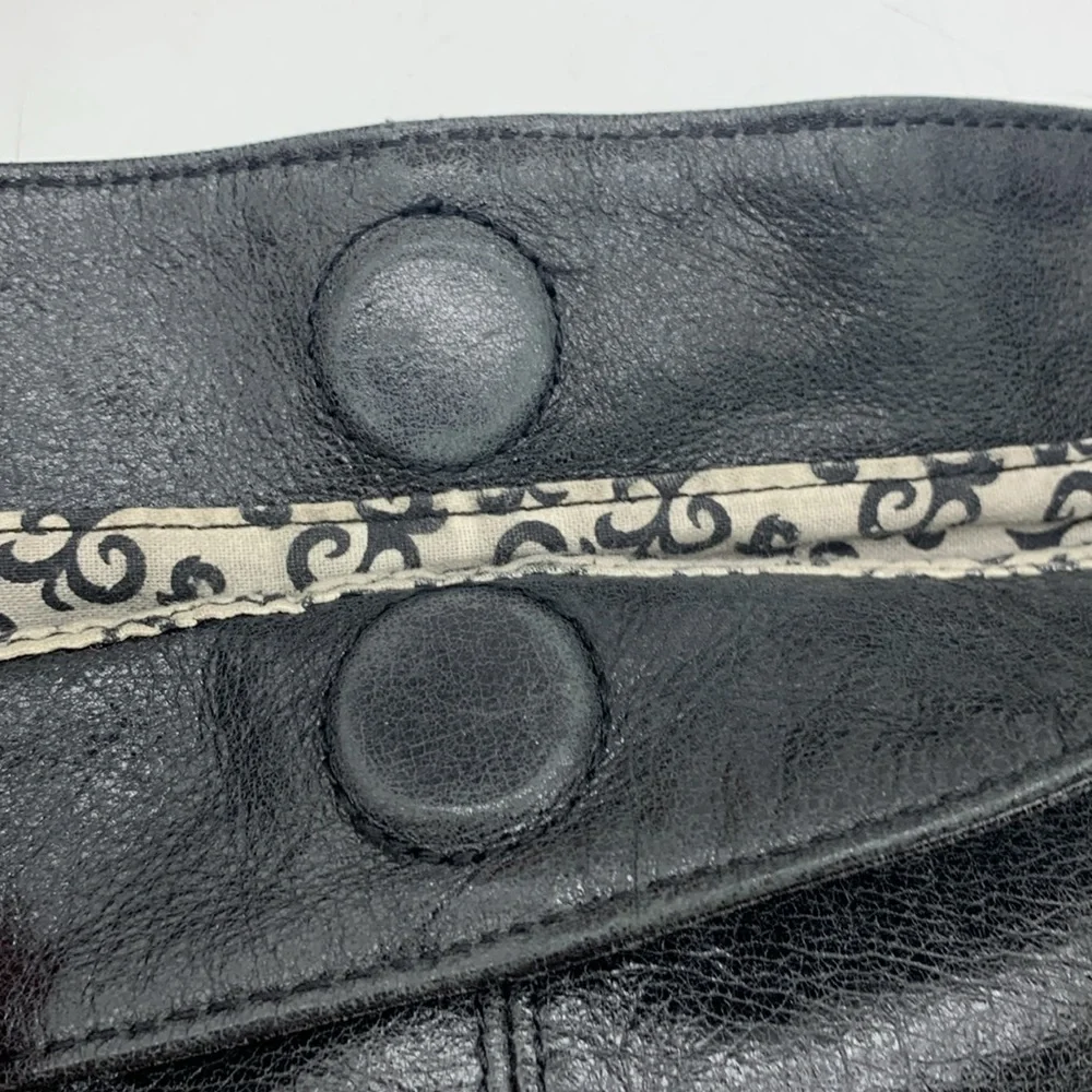 Hobo International Large Black Satchel Shoulder Bag BP5509E - Picture 9 of 15